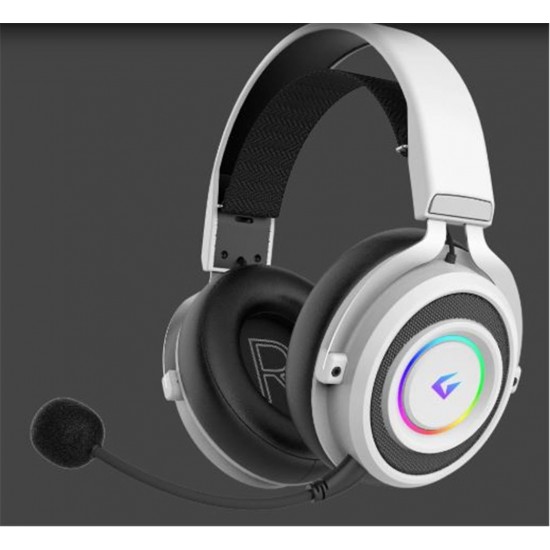 Gameagle GE2010 Step Hunter S1 RGB  Kablosuz Mikrofonlu Oyuncu Kulaklığı Beyaz