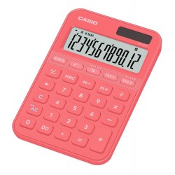 Casio MS-20YC-CL 12 Hane Pembe Masa Üstü Hesap Makinesi