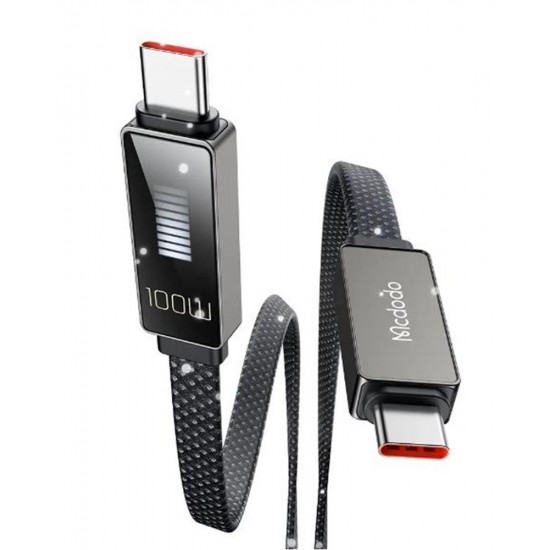 MCDODO CA-4470 100W Type-C To Type-C Hızlı Şarj Ve Data Aktarım Kablosu 1.2m