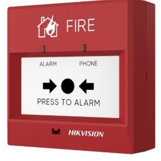Hikvision HF-CMP1 Konvansiyonel Yangın Alarm Butonu,Tekrar Kurulabilir