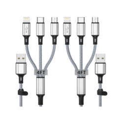 Yumax KC400 Data Kablosu 3in1 (ch cable)
