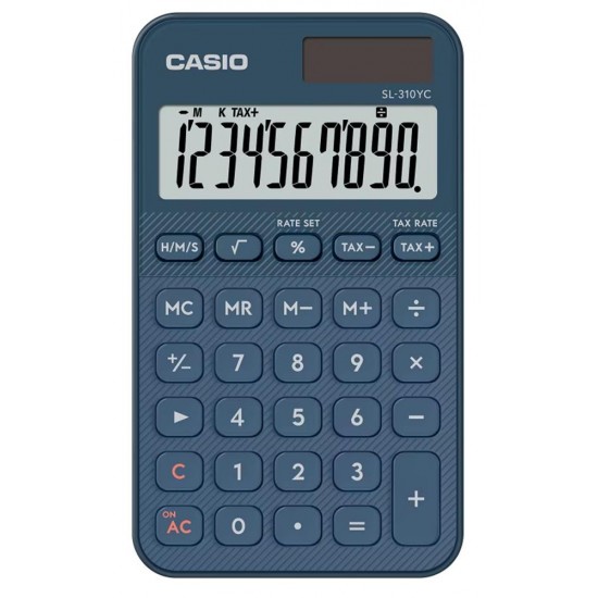 Casio SL-310UC-NY Cep Tipi 10 Hane Lacivert Hesap Makinesi