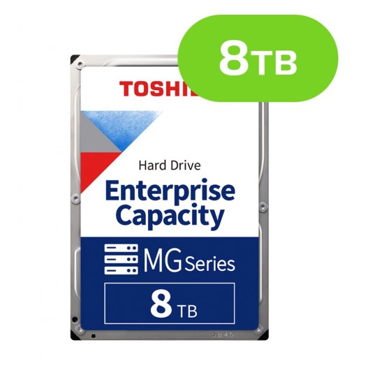 Toshiba 8TB MG10ADA800E 3.5 7200RPM 256Mb 7-24 Enterprice Güvenlik Diski