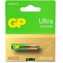GP G-Tech LR03 AAA Boy Ultra Alkalin İnce Kalem Pil 2'li Paket GP24AU-2U2