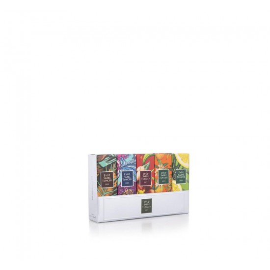 Eyüp S.T Set-1 16ml 5Li Cam Şişe Sprey Kolonya (A.Zeytin-P.Geceleri-Yasemin-Y.Ormanları-Gardenya)