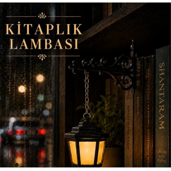 MR.Bear Dekoratif Sokak Lambası Figürlü Masa Lambası