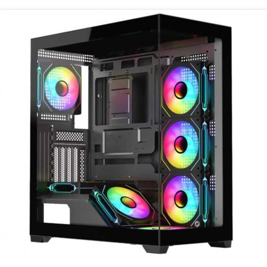 Frisby FC-9565G GDOMINATOR 650w 80+ Gaming Kasa 7x ARGB Fan