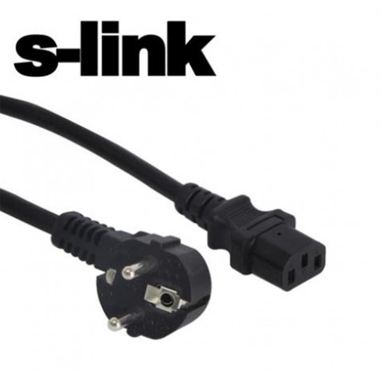 S-link SL-P418 1.8m 3 x 1.5mm Lüks Power Kablo