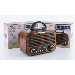 Everton Rt-552  Bluetooth Fm-Usb-Tf-Aux Şarjlı Nostaljik Radyo
