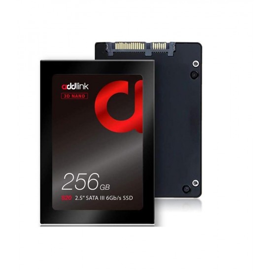 Addlink 256GB AD256GBS20S3S 510-400 MB-s 2.5” SATA III 6Gb-s SSD Disk