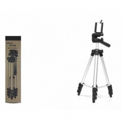 HADRON HDX3110 Telefon Tripodu Ayarlanabilir Başlıklı 100 cm - Gümüş