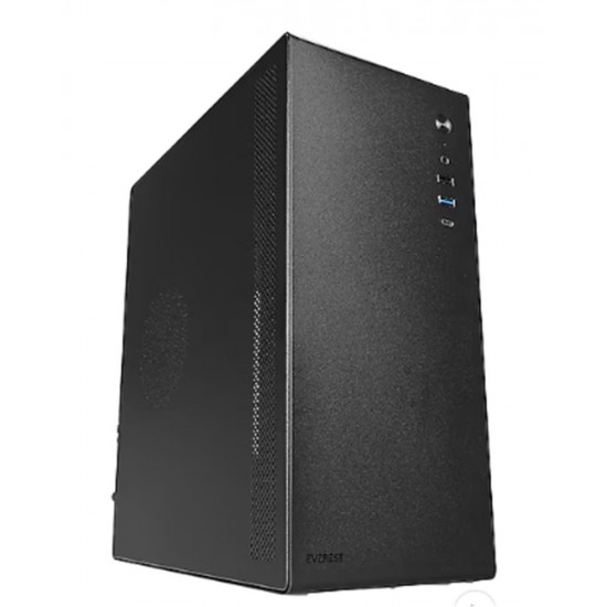 Everest K220 Peak 350W SMD PSU 2-USB2.0+HD Audio Mid-Tower Kompakt Tasarım ATX PC Kasası