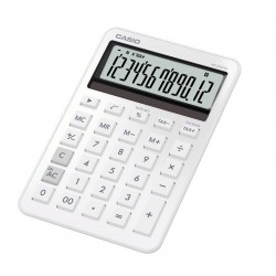 Casio MS-200DQ-WE 12 Hane Beyaz Üstü Hesap Makinesi