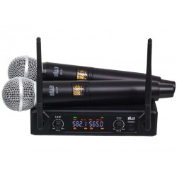 Wöller W-216EE Çift El 16 Kanal UHF Telsiz Mikrofon seti