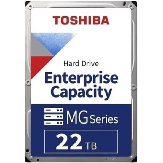 Toshiba 22TB MG10 3.5 MG11ACA22TE-V AIB 7200 RPM 512 MB SATA3 Enterprıse Nas ve Güvenlik Diski