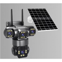 Okam O-KAM 6060 4G 6MP Dual Lens - Solar Panel - Sim Kart Destekli - PTZ Kamera