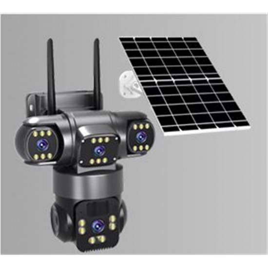 Okam O-KAM 6060 4G 6MP Dual Lens - Solar Panel - Sim Kart Destekli - PTZ Kamera