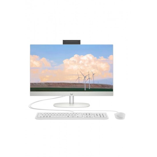 Hp ProOne 240 G10 A1JZ0ES i5-1355U 16GB 512SSD WiFi 6 23.8 FreeDOS Krem-Beyaz AIO Bilgisayar