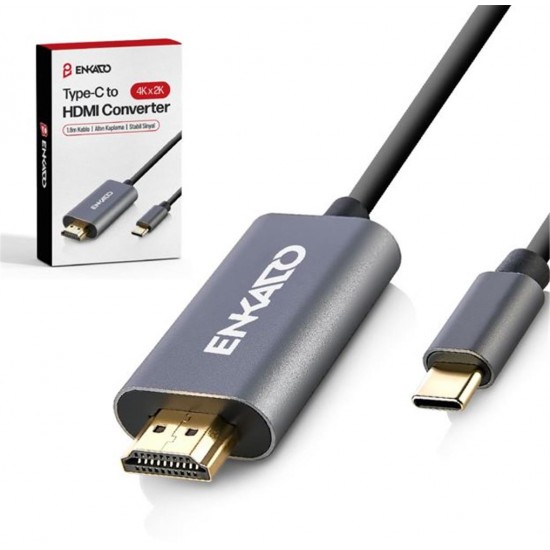 ENKADO EKD-TP40 TYPE-C TO HDMI 4K-2K 30HZ 1,8MT CABLE