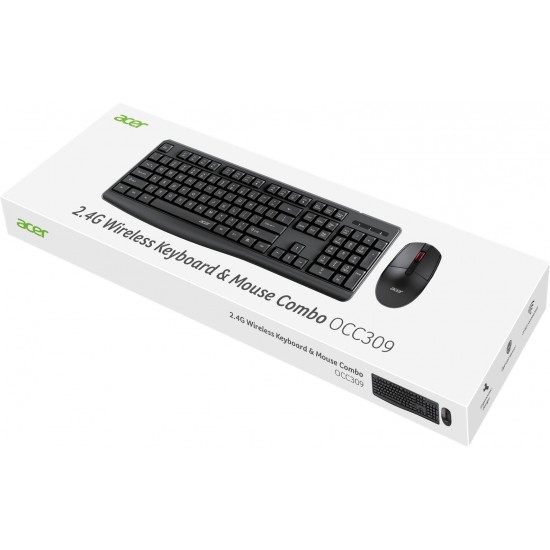 ACER OCC309 BK 2.4 Ghz Kablosuz Klavye+ Mouse set (10mt) ( Num-Lock Tuşu )