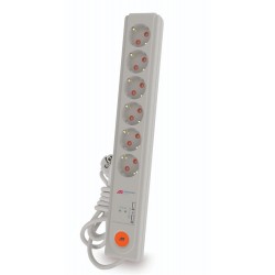 Mutlusan Rı-Tech 6lı 1,5mt  Şok Korum Usb+Type-c Anahtar Toprak Grup Priz (3X1.5-1.5mt) Çocuk Korum