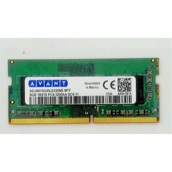 Avant DDR4 8GB 3200MHZ SODIMM Notebook Ram