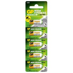 GP GP23A-C5 23A 12V Alkalin Spesifik 50li Paket Paket Pil Kumanda