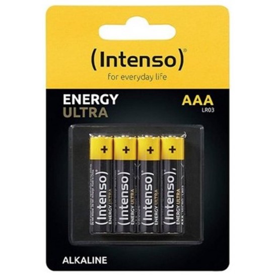 İntenso PBIN-557 LR03 AAA Boy Ultra Alkalin İnce Kalem Pil 4lü Paket