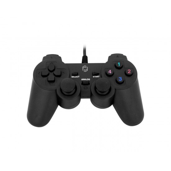 Frisby FGP-305U USB Oyun Kolu (PC) Titreşimli 12 Ateşleme tuşu 2 Analog kontrol çubuğu