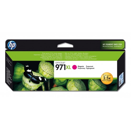 HP 971XL Magenta Kırmızı 6.600 Sayfa Kartuş CN627A