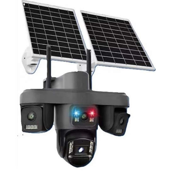 OKam O-KAM OK-S-335 Premium AOV 4G 4 Lens Solar Ptz Kamera