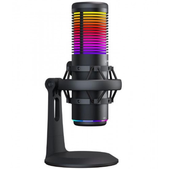 Rampage BEMOL Siyah RGB Shock Mount Masaüstü Mikrofon