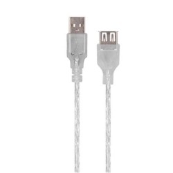 S-link SL-AF2010 Usb2.0 10m Şeffaf Uzatma Kablo