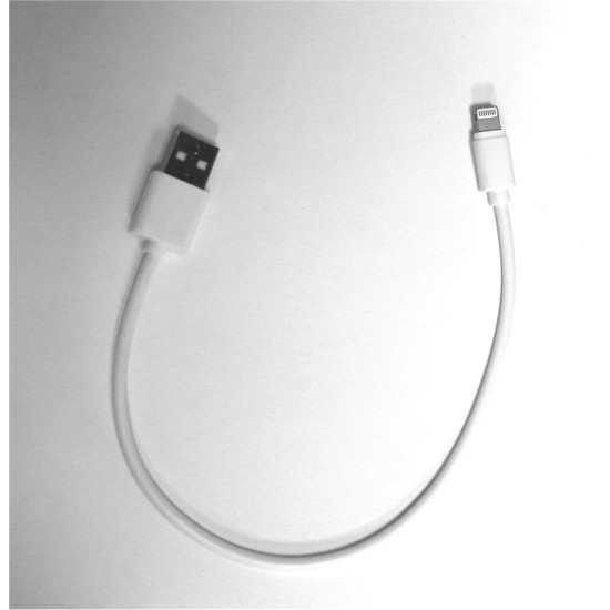 Megatech Lightning Powerbank Kısa Şarj Kablosu 0,25cm