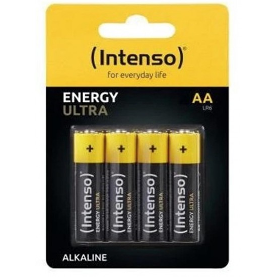 İntenso PBIN-560 LR6 AA Boy Ultra Alkalin Kalem Pil 4lü Paket