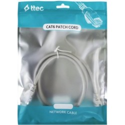 Ttec KBL-PTCH-30CMG Cat6 0.30MT Gri Utp Patch Kablo