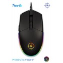 North Combat RGB Kablolu Oyuncu Mouse