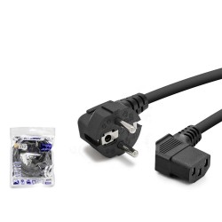 Hadron Hdx5555 1.8MT Power Kablo 42Pin 1Mm 500W L Tip  Siyah