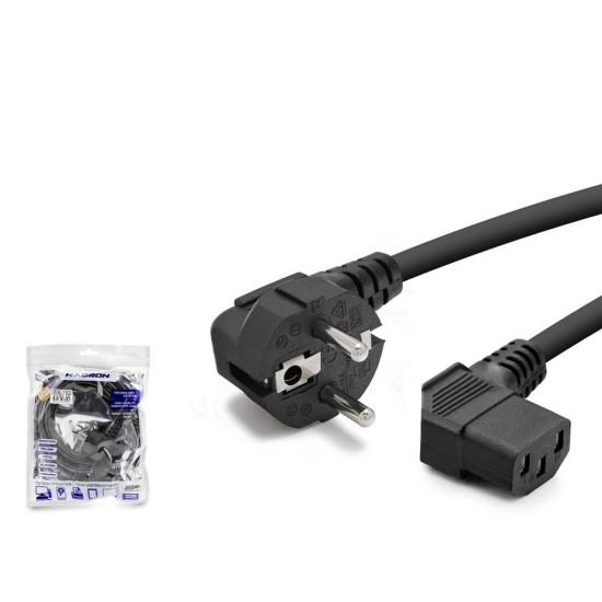 Hadron Hdx5555 1.8M Power Kablo 42Pin 1Mm 500W L Tip  Siyah