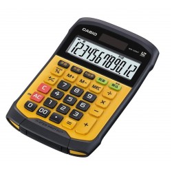 Casio WM-320MT 12 Hane Suya-Toza Dayanıklı Masa Üstü Hesap Makinesi