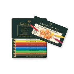 FABER POLYCHROMOS BOYA KALEMİ 12 RENK 110012