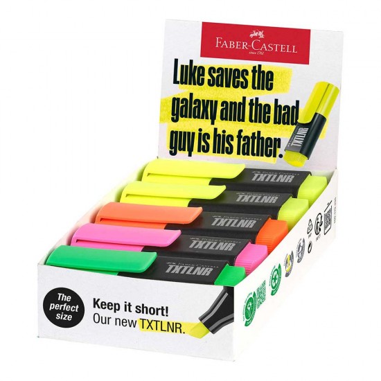 FABER FOSFORLU KALEM MİNİ 10 RENK 154210