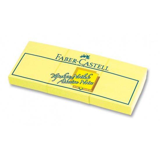 FABER YAP.NOT KAĞIDI 40X40MM 3LÜ SARI 565301
