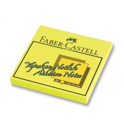 FABER YAP.NOT KAĞIDI 75X75MM SARI 565434