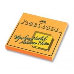 FABER YAP.NOT KAĞIDI 75X75MM TURUNCU 565435
