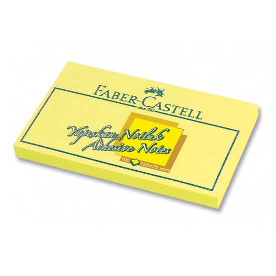 FABER YAP.NOT KAĞIDI 125X75MM SARI 565501