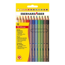EBERHARD FABER EF518412 TRİ WİNNER JUMBO BOYA 12Lİ