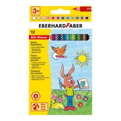 EBERHARD FABER EF518712 JUMBO BOYA BİG WİNNER 12Lİ