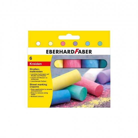 EBERHARD FABER EF526506 SOKAK İŞARETLEME PASTELİ 6 RENK