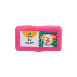 ADEL PASTEL BOYA 12 RENK PP PEMBE 835001